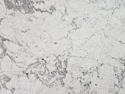 Monalisa natural stone slab — white with grey cloud veining